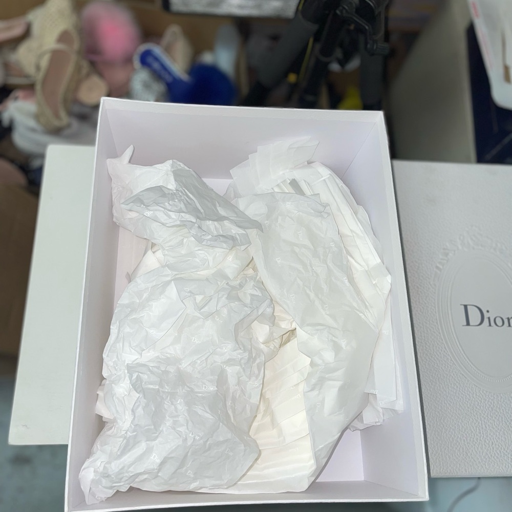Dior Ivory Embossed Gift Box - Picture 2 of 8
